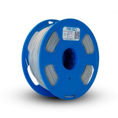 RE3D  PLA филамент 1.75 мм, 1 кг (2 lbs) - сив